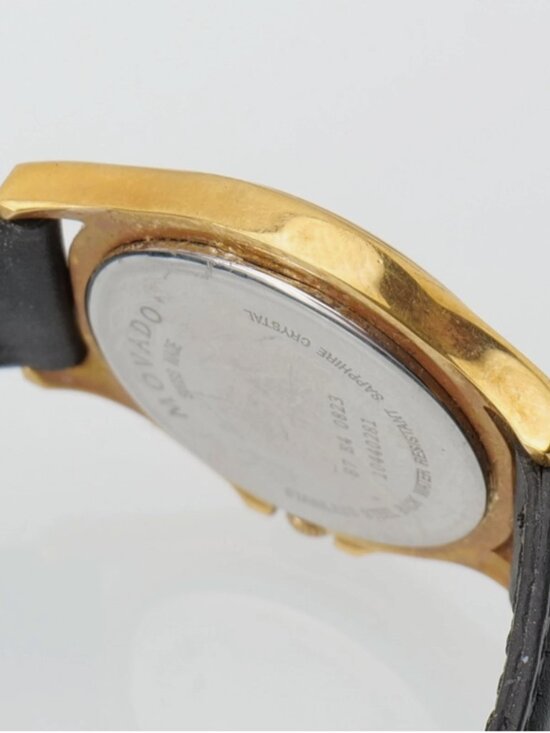 Movado Museum Classic Women\'s Watch 87 E4 0823 Black Dial & Leather Band Ladies main image 11